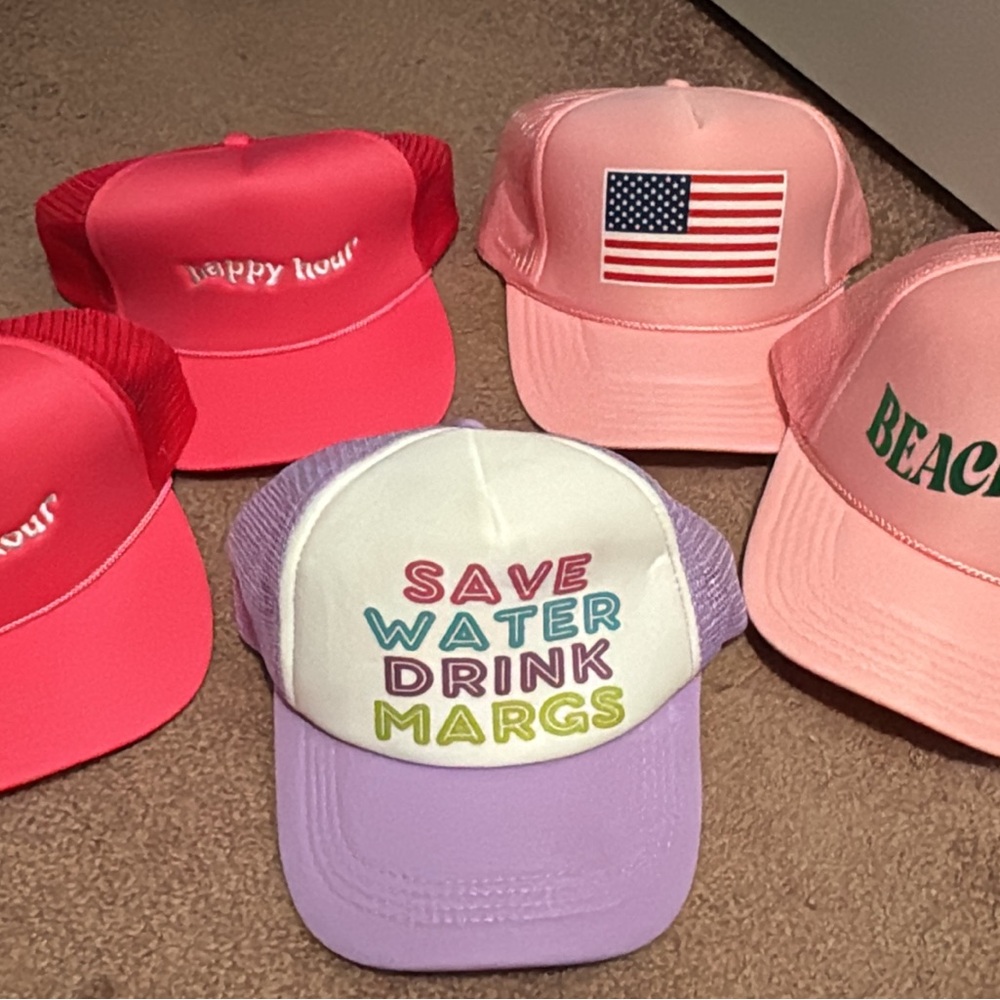 Colorful Trucker Hats Set